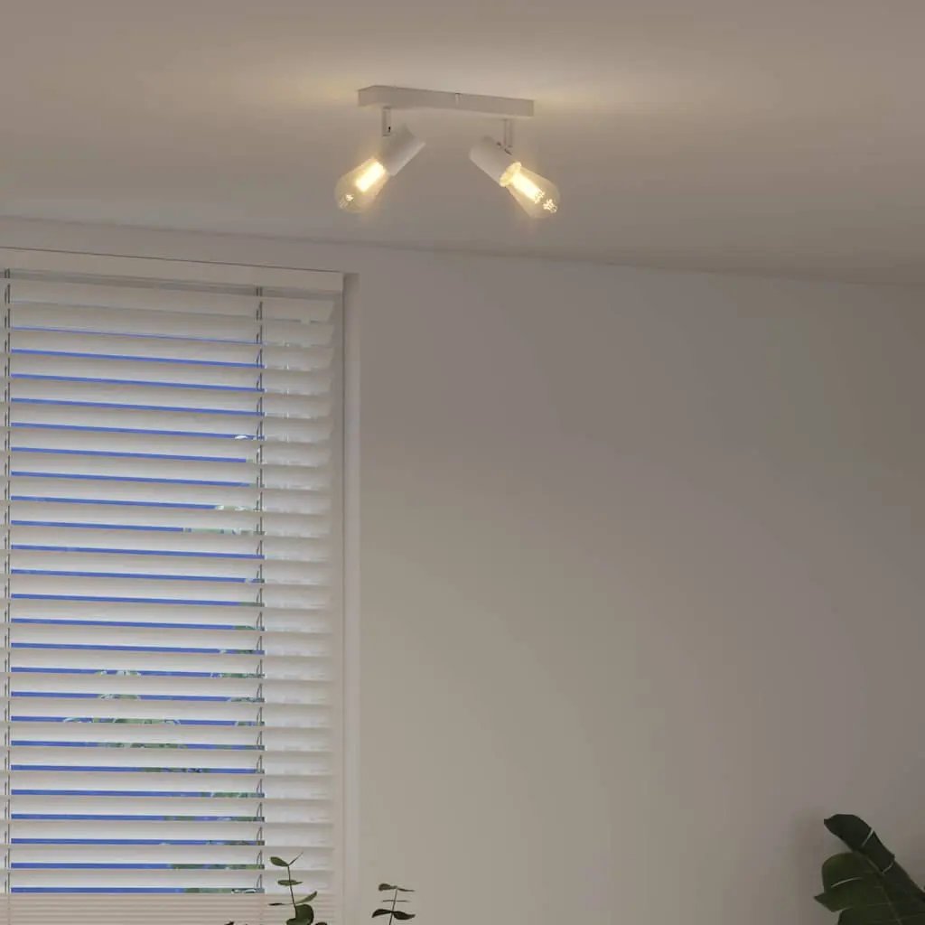 vidaXL vidaXL Ceiling Spotlight White 26 x 6.5 x 11.5 cm Metal - Spotlight