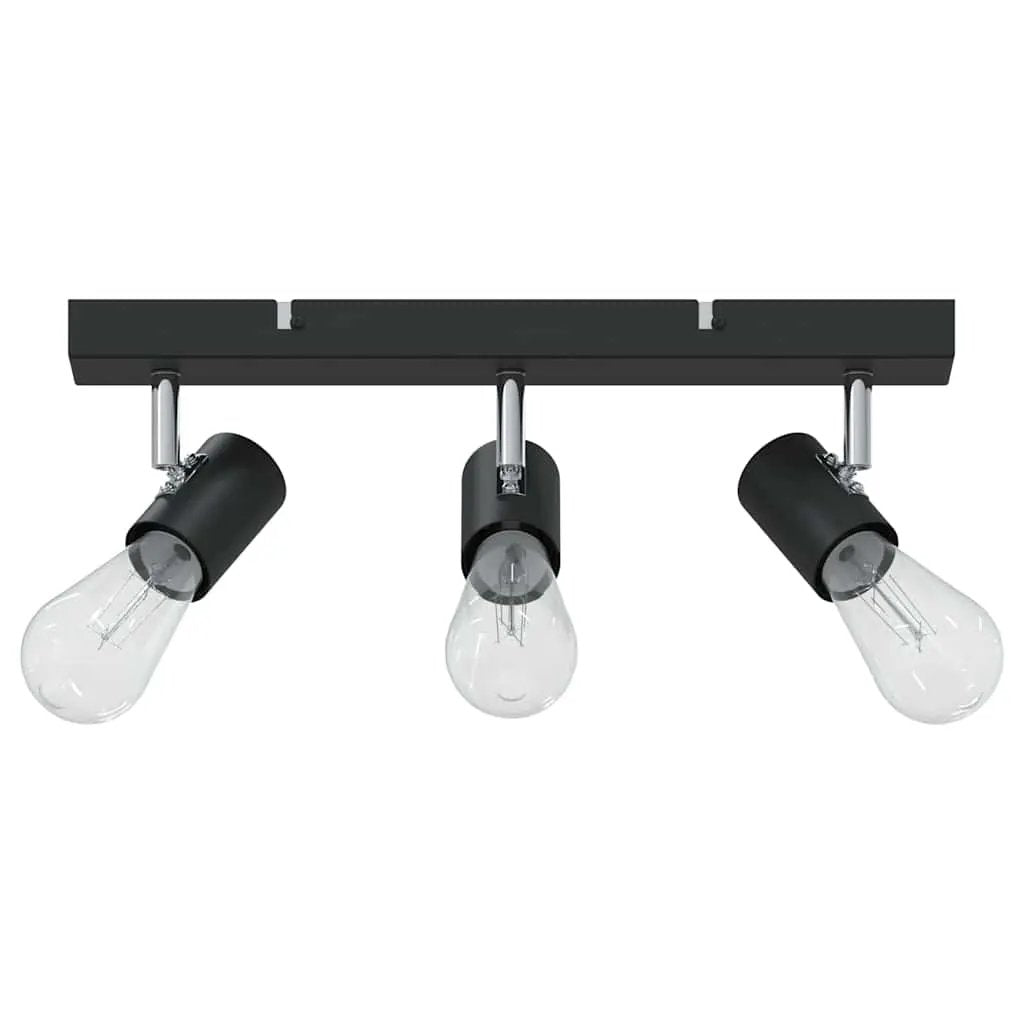 vidaXL vidaXL Ceiling Spotlight Black 38 x 6.5 x 11.5 cm Metal - Spotlight