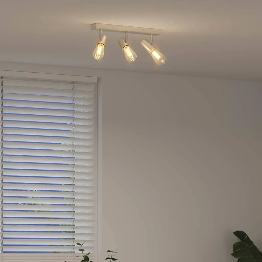 vidaXL vidaXL Ceiling Spotlight Nickel 38 x 6.5 x 11.5 cm Metal - Spotlight