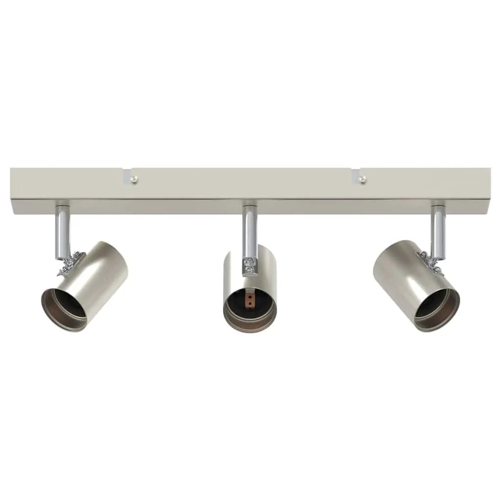 vidaXL vidaXL Ceiling Spotlight Nickel 38 x 6.5 x 11.5 cm Metal - Spotlight