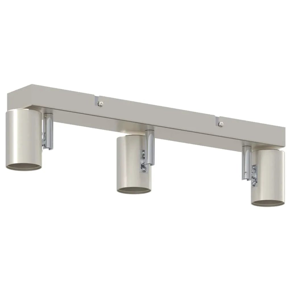 vidaXL vidaXL Ceiling Spotlight Nickel 38 x 6.5 x 11.5 cm Metal - Spotlight