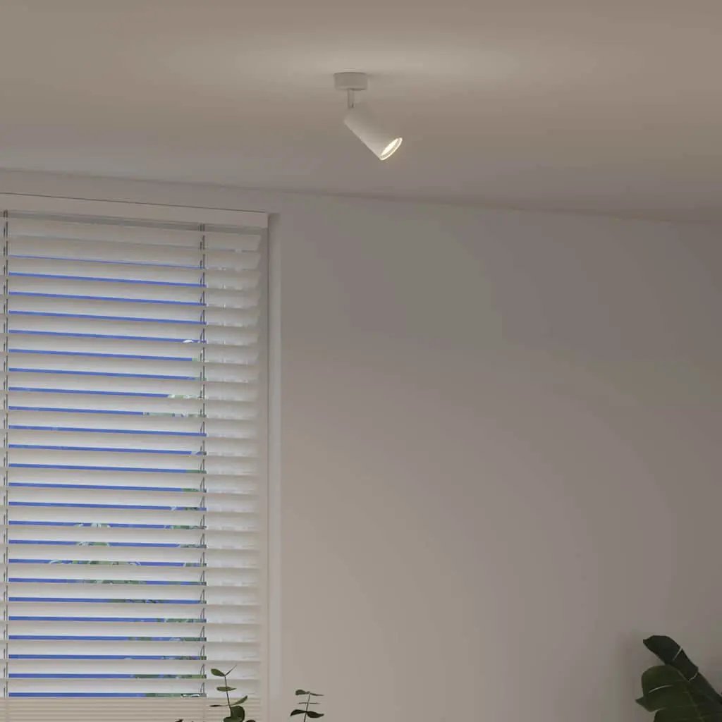 vidaXL vidaXL Ceiling Spotlight with Spotlights White 6 x 6 x 16 cm Metal - Spotlight