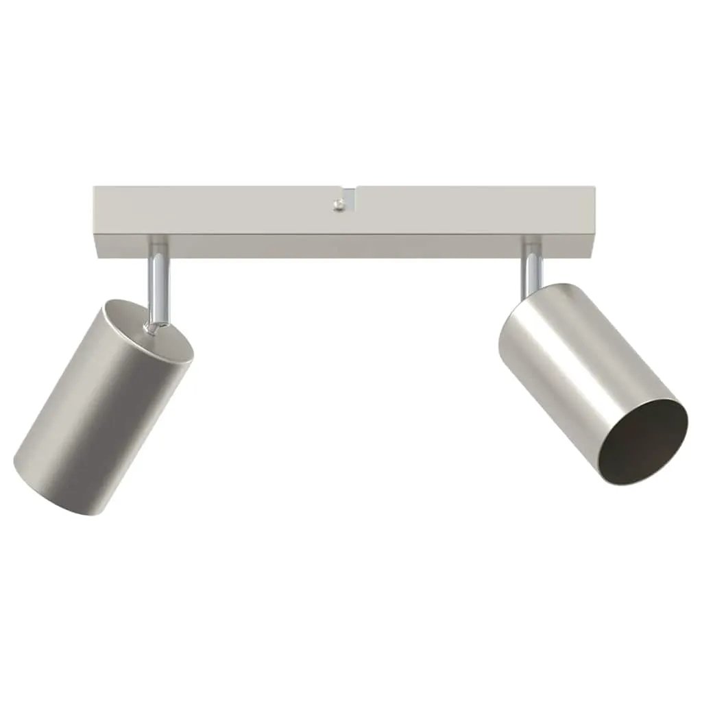 vidaXL vidaXL Ceiling Spotlight with Spotlights Nickel 26 x 6 x 16 cm Metal - Spotlight