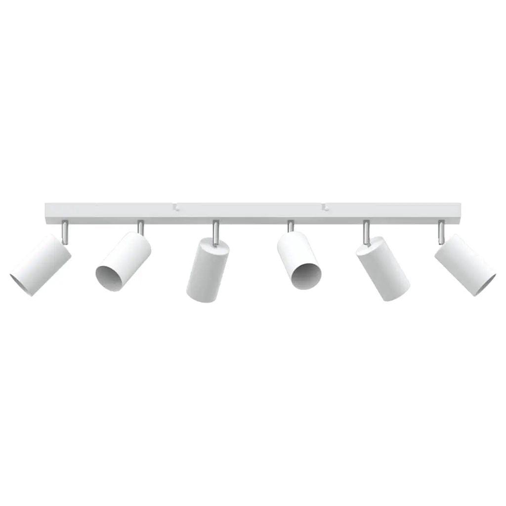 vidaXL vidaXL Ceiling Spotlight with Spotlights White 73 x 6 x 16 cm Metal - Spotlight