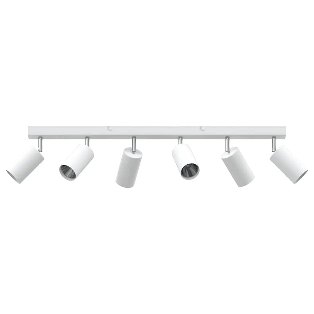 vidaXL vidaXL Ceiling Spotlight with Spotlights White 73 x 6 x 16 cm Metal - Spotlight
