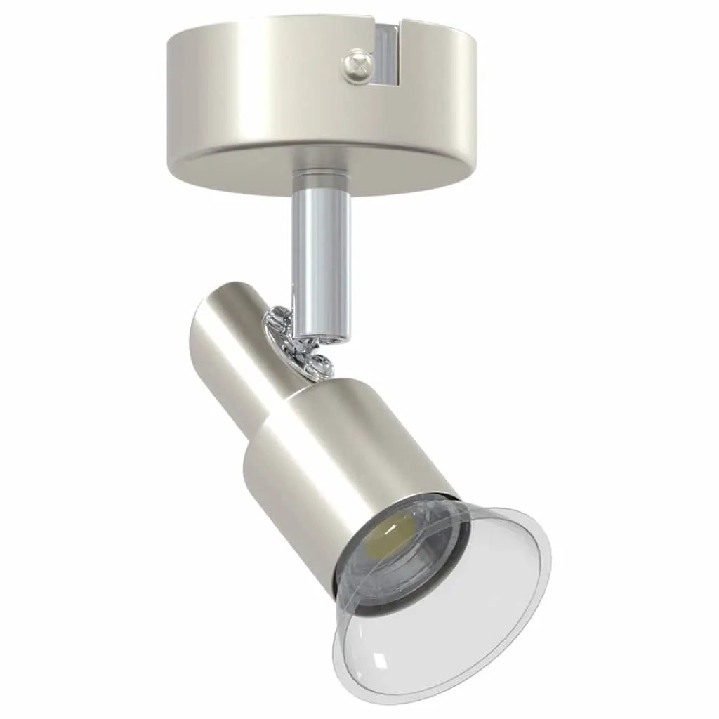 vidaXL vidaXL Ceiling Spotlight with Spotlights Nickel 8 x 8 x 10.5 cm Steel - Spotlight