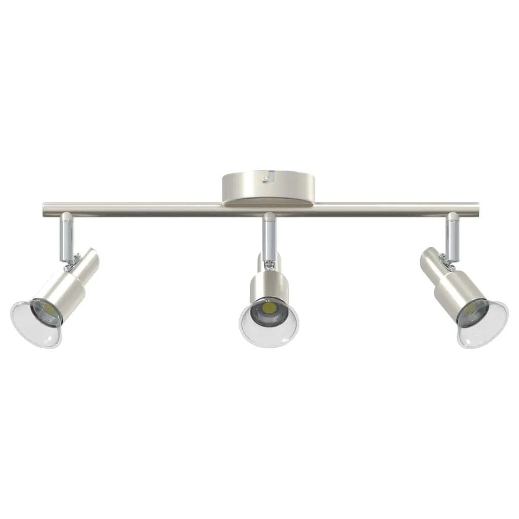 vidaXL vidaXL Ceiling Spotlight Nickel 39 x 10.5 x 10.5 cm Steel - Spotlight