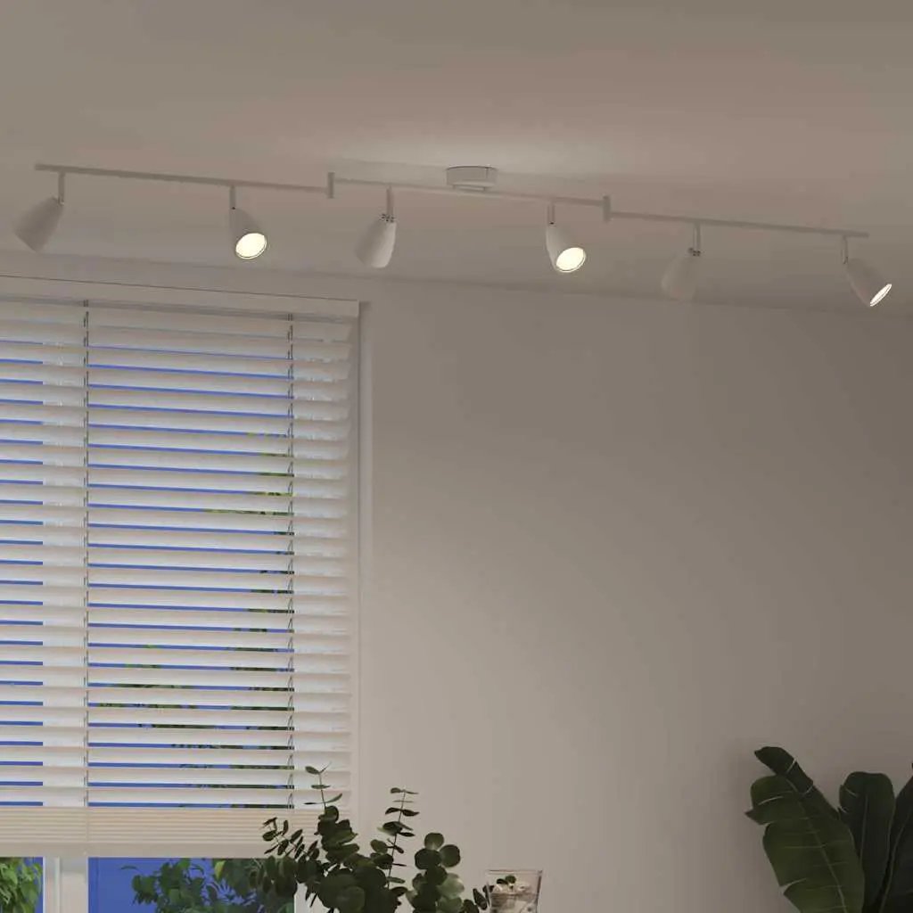 vidaXL vidaXL Ceiling Spotlight White 176.5 x 12.5 x 13.5 cm Metal - Spotlight