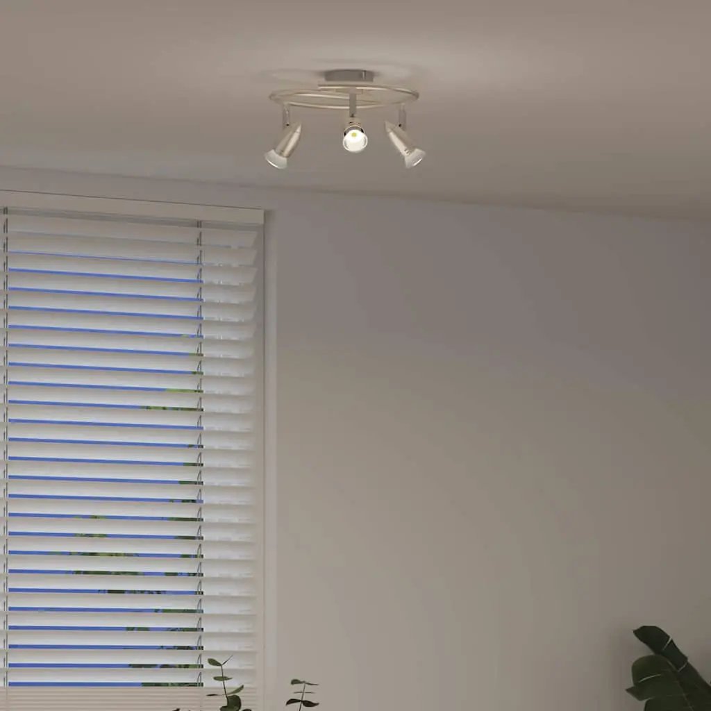 vidaXL vidaXL Ceiling Spotlight Nickel 24 x 22 x 12.5 cm Metal - Spotlight