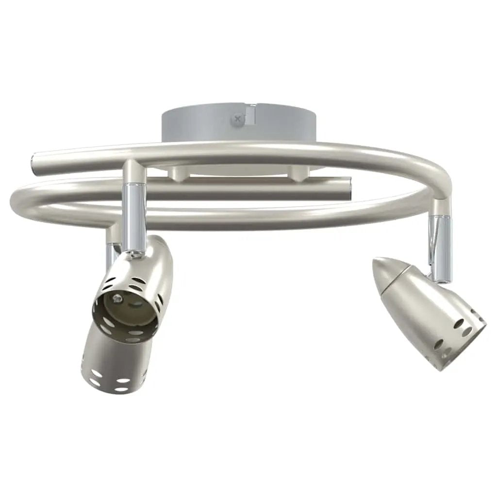vidaXL vidaXL Ceiling Spotlight Nickel 24 x 22 x 12.5 cm Metal - Spotlight
