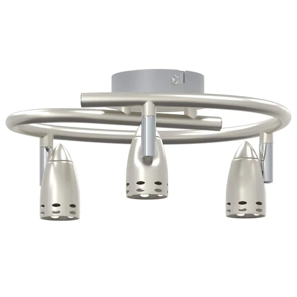 vidaXL vidaXL Ceiling Spotlight Nickel 24 x 22 x 12.5 cm Metal - Spotlight