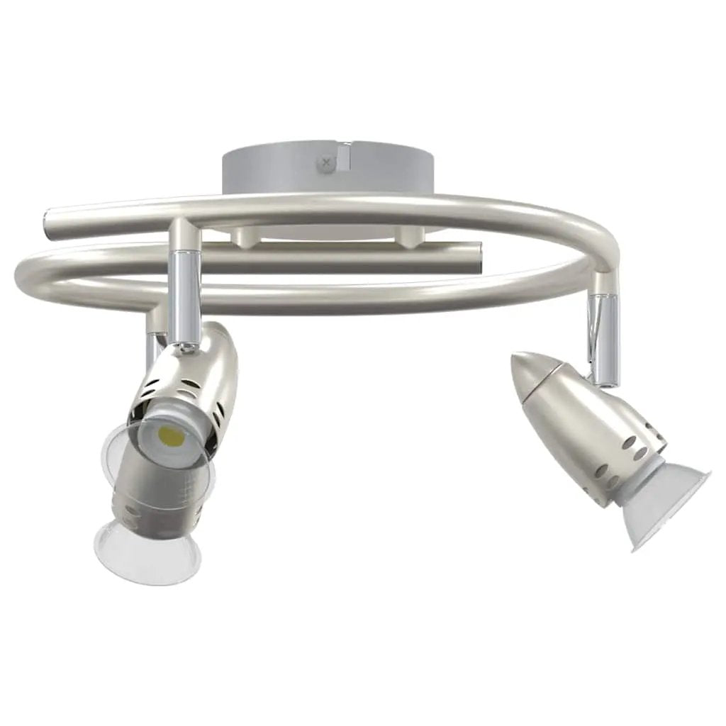 vidaXL vidaXL Ceiling Spotlight Nickel 24 x 22 x 12.5 cm Metal - Spotlight