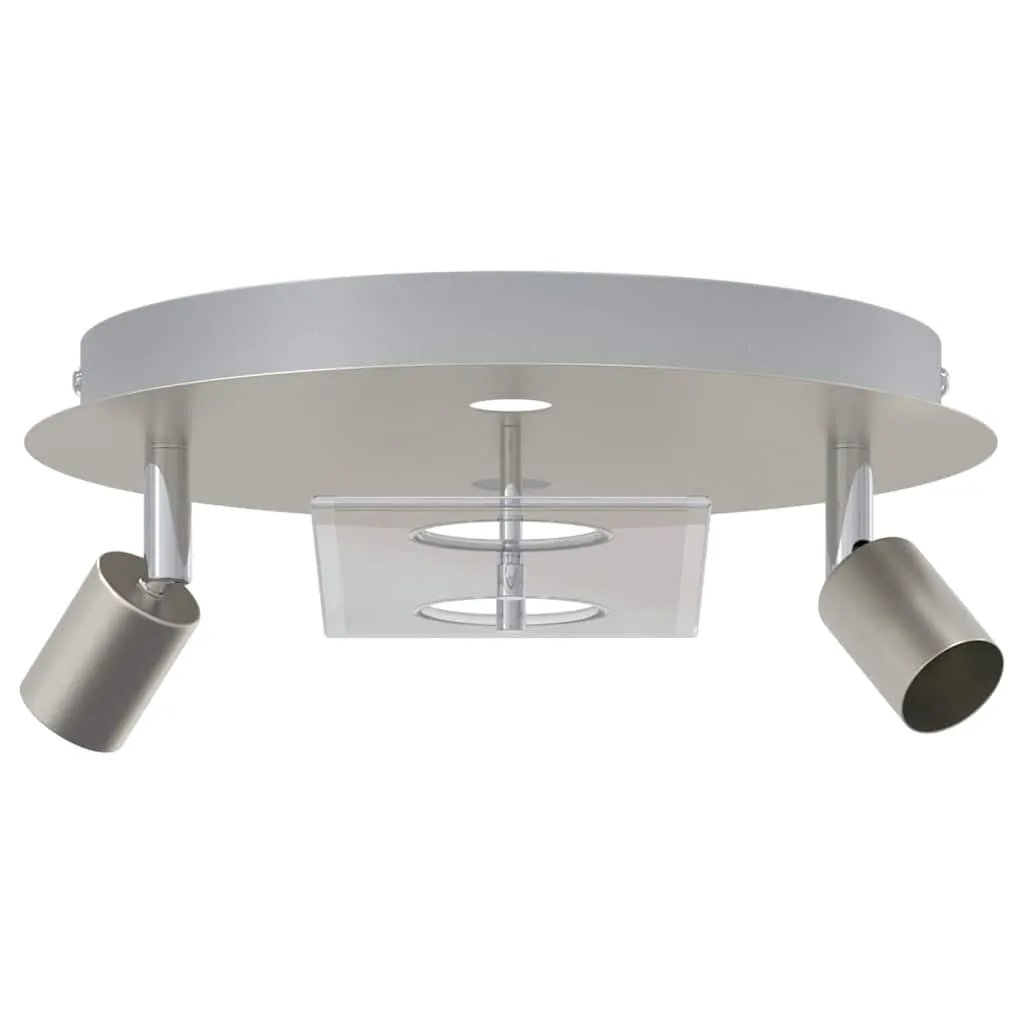 vidaXL vidaXL Ceiling Spotlight Nickel 29 x 29 x 11 cm Steel and Glass - Spotlight
