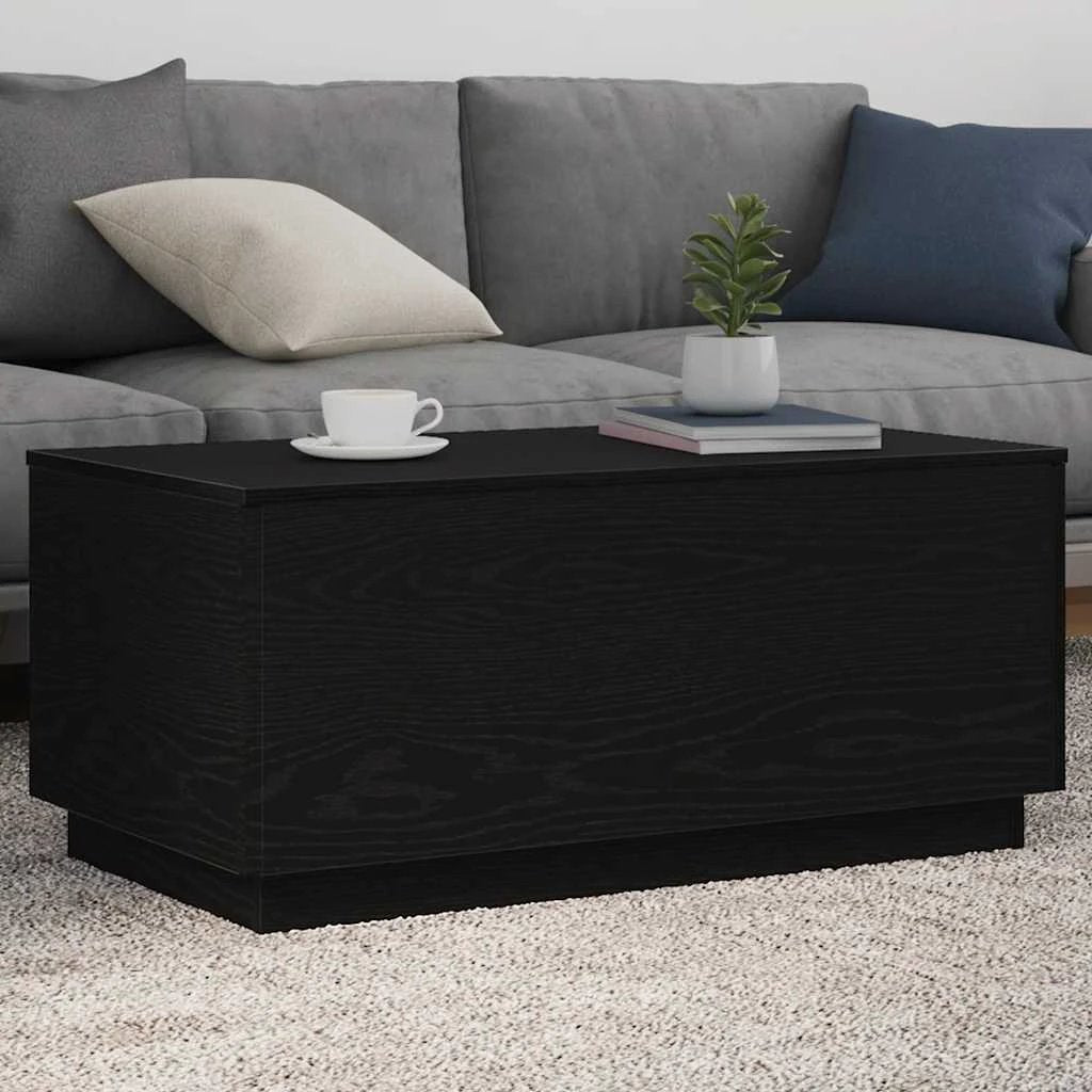 vidaXL VidaXL Coffee Table 90x50x40 cm LED Home - Coffee Table
