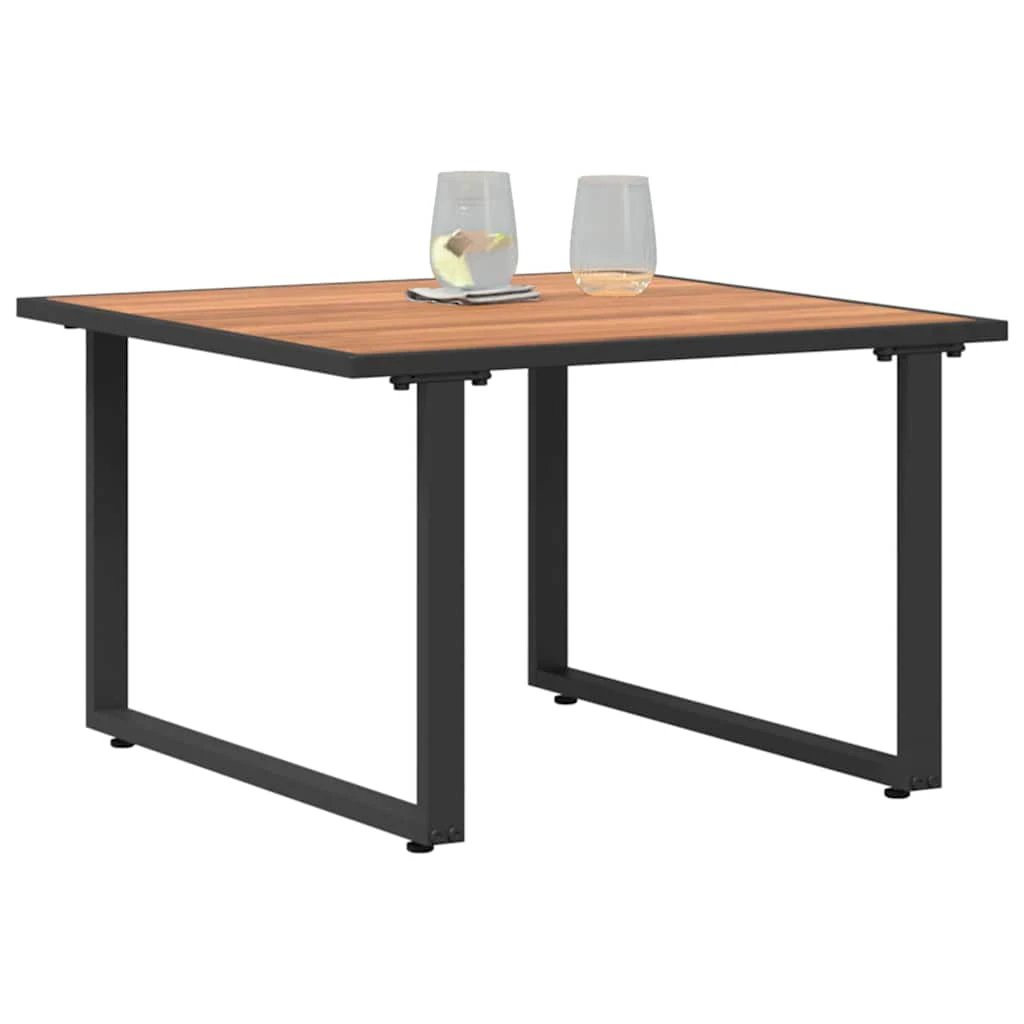 vidaXL vidaXL Outdoor Coffee Table 55x55x35 cm Minimalist Square Weatherproof Patio Furniture - Coffee Table
