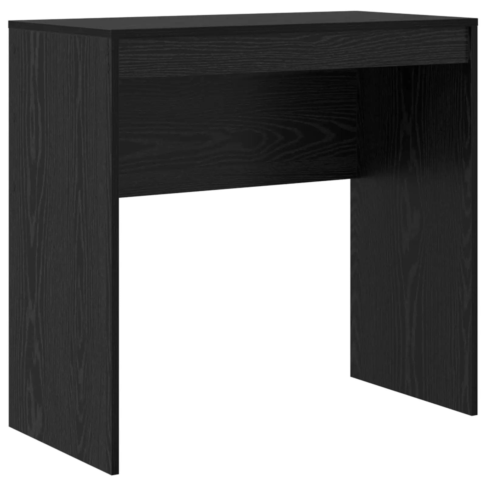 vidaXL vidaXL Desk with Drawer with Shelf with Storage 2 pcs Black Oak - Desk