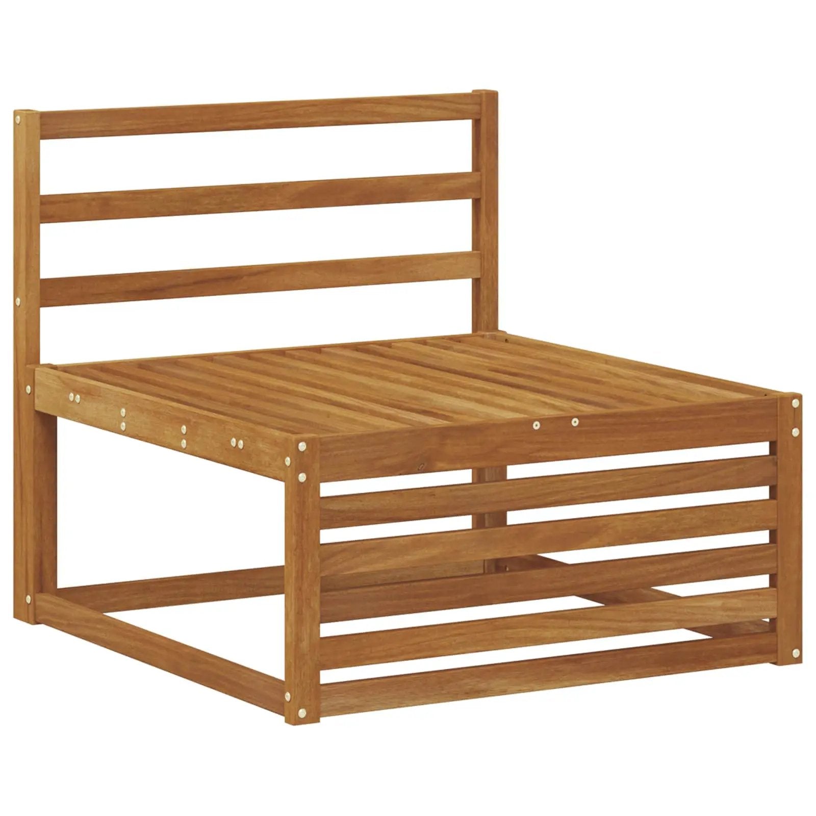 vidaXL vidaXL Outdoor Sofa Set 7 pcs Natural - Garden Sofa Sets