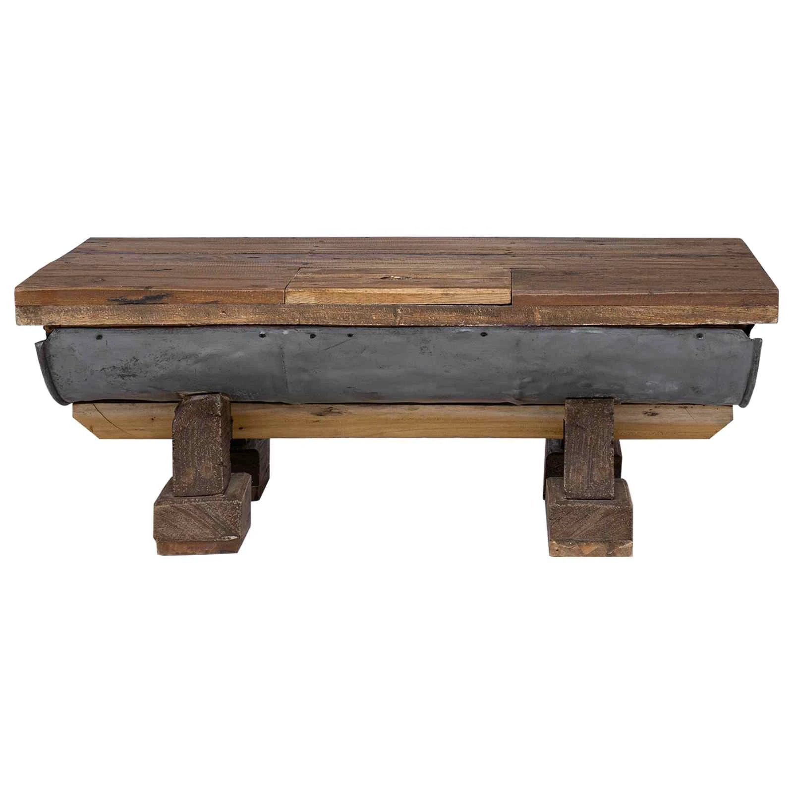 VidaXL Coffee Table 90x50x35 cm Natural Wood Home by vidaXL