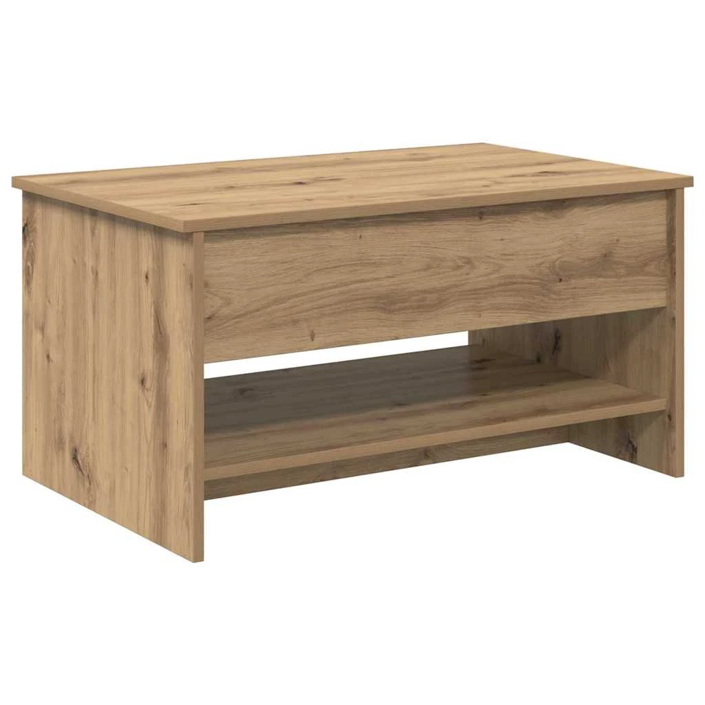vidaXL Coffee Table 80x50.5x41.5 Oak LivingRoom by vidaXL