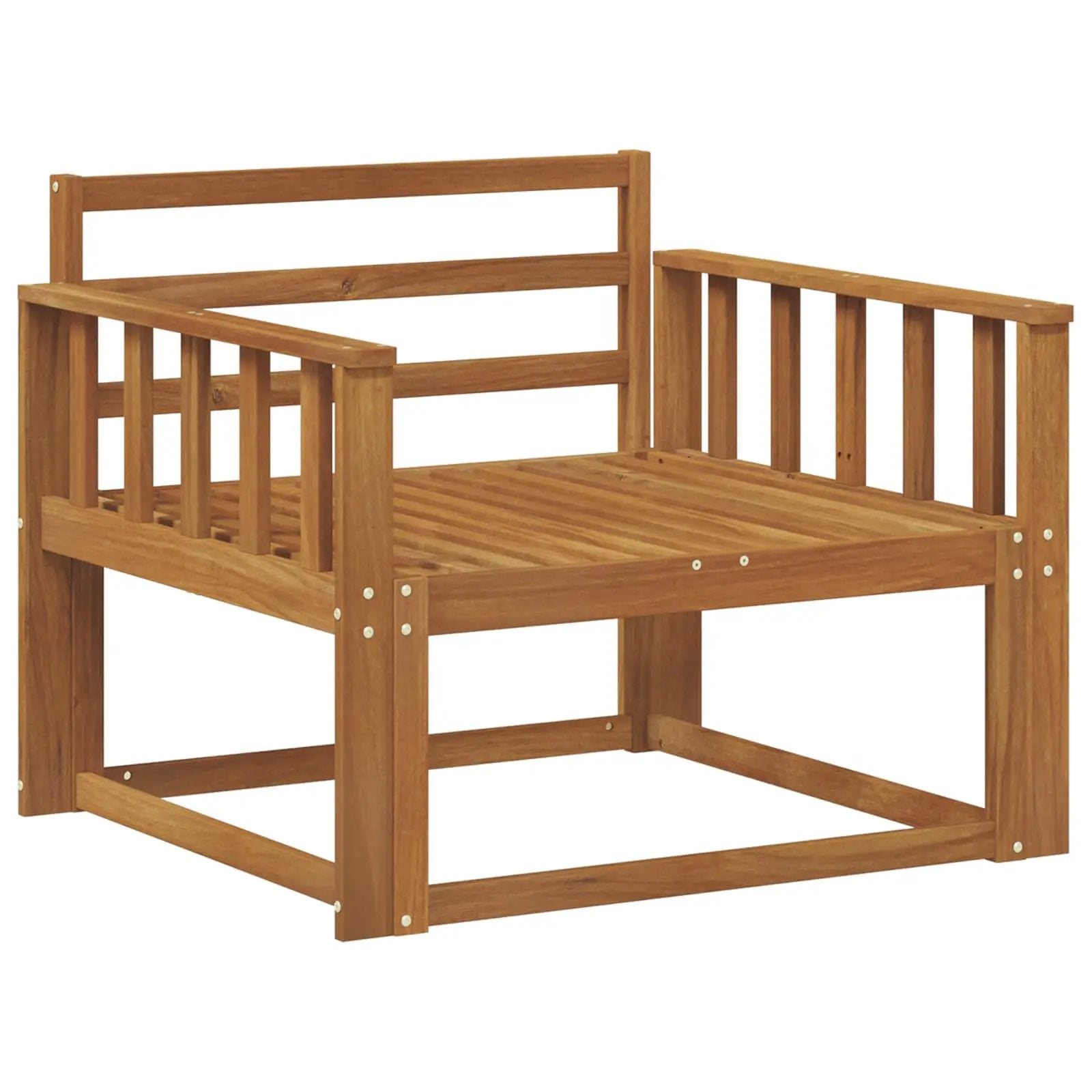 vidaXL vidaXL Outdoor Middle Sofa Natural - Garden Sofa Sets