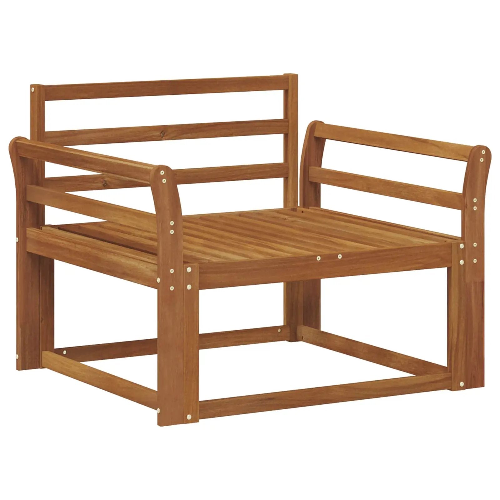 vidaXL vidaXL Outdoor Middle Sofa Natural - Garden Sofa Sets