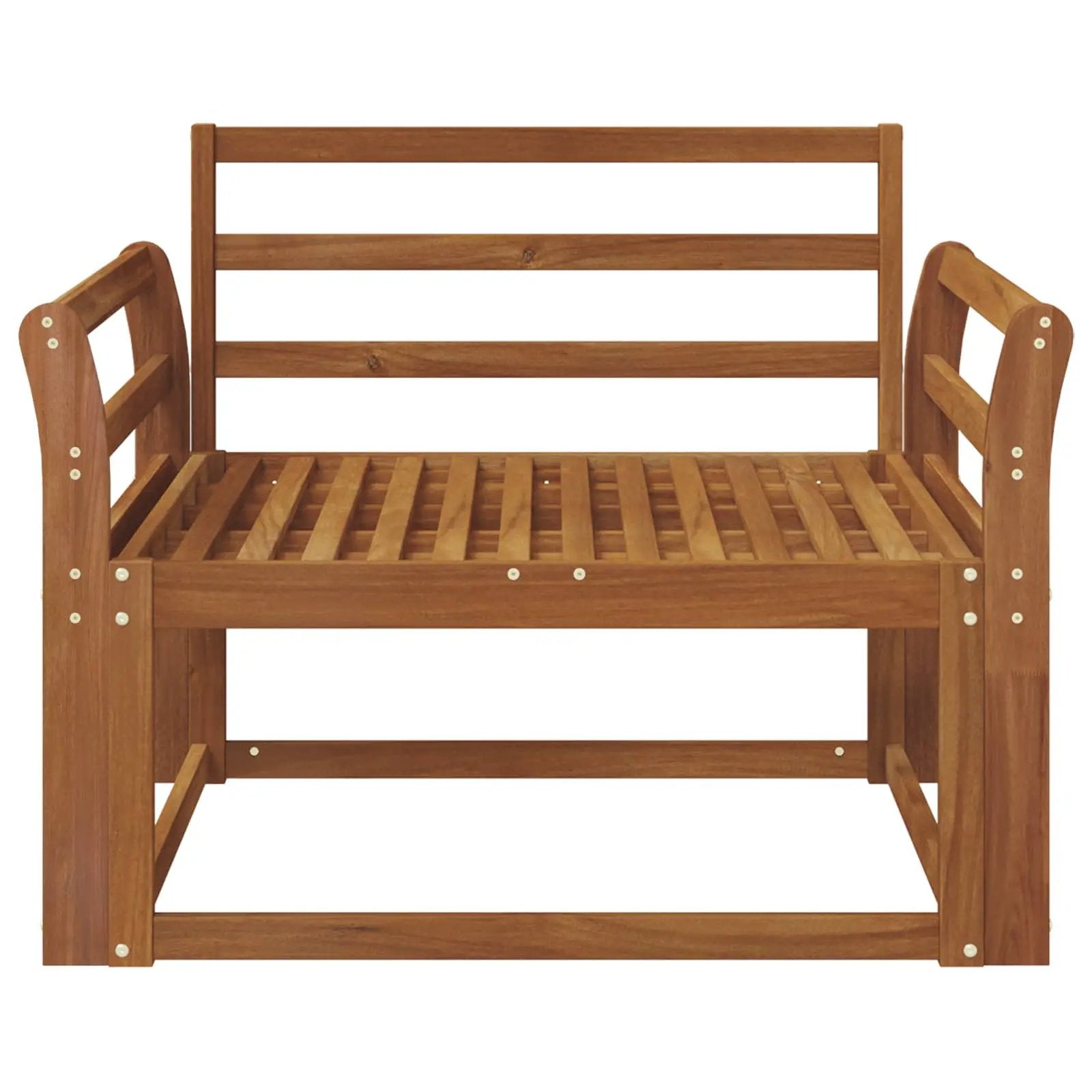 vidaXL vidaXL Outdoor Middle Sofa Natural - Garden Sofa Sets
