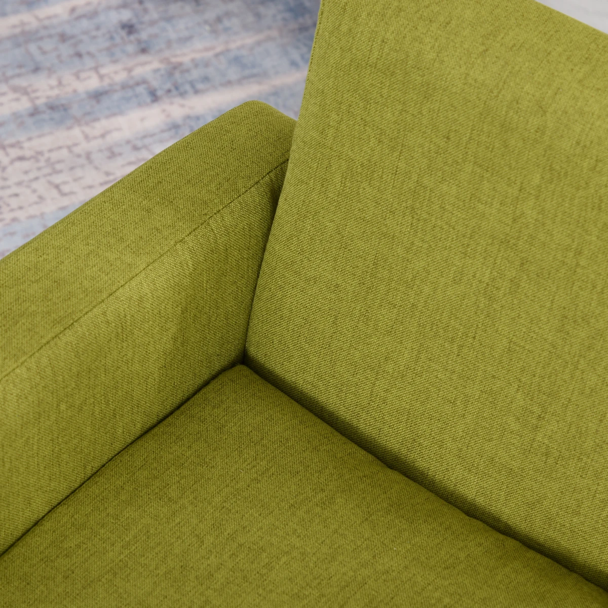 HOMCOM Armchair Wood Frame Padded Seat For Kids Bedroom - Armchair