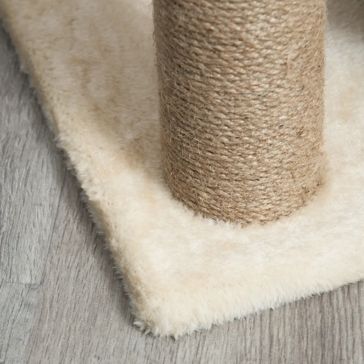PawHut Cat Tree Kitten Tower w/ Scratching Post, Pad, Bed, Perch, Toy Ball - Cat Tree