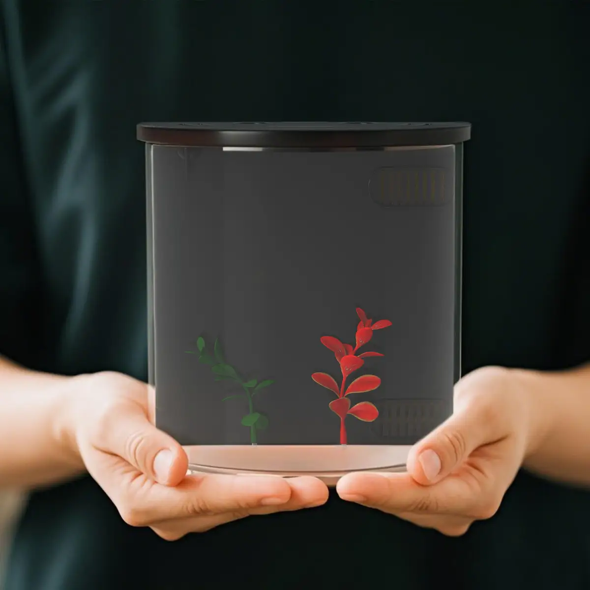 PawHut PawHut Fish Tank, 3L Nano Aquarium Starter Kit with Filter System, LED Light - Aquariums