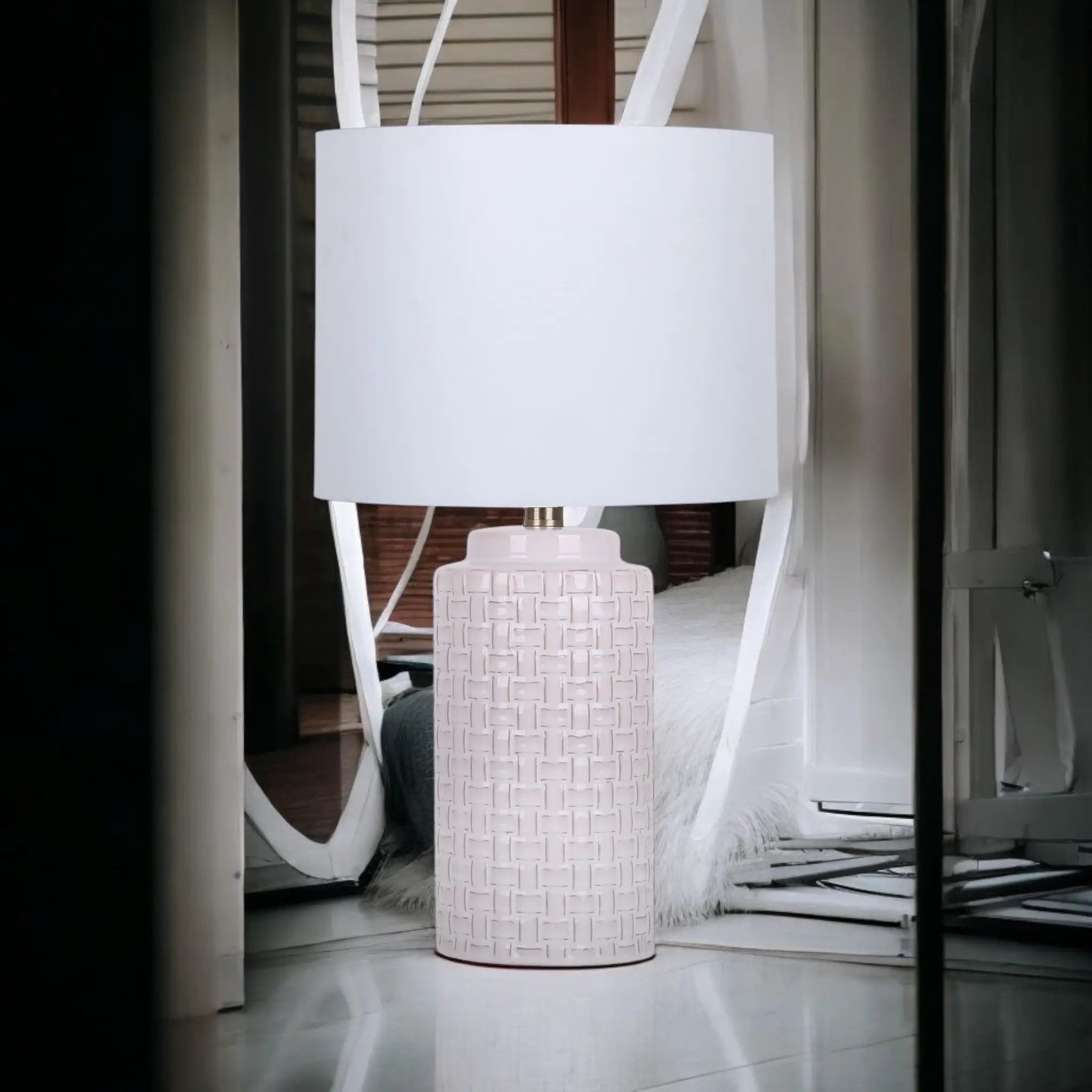MSL 43CM LAMP AND SHADE - Lamp