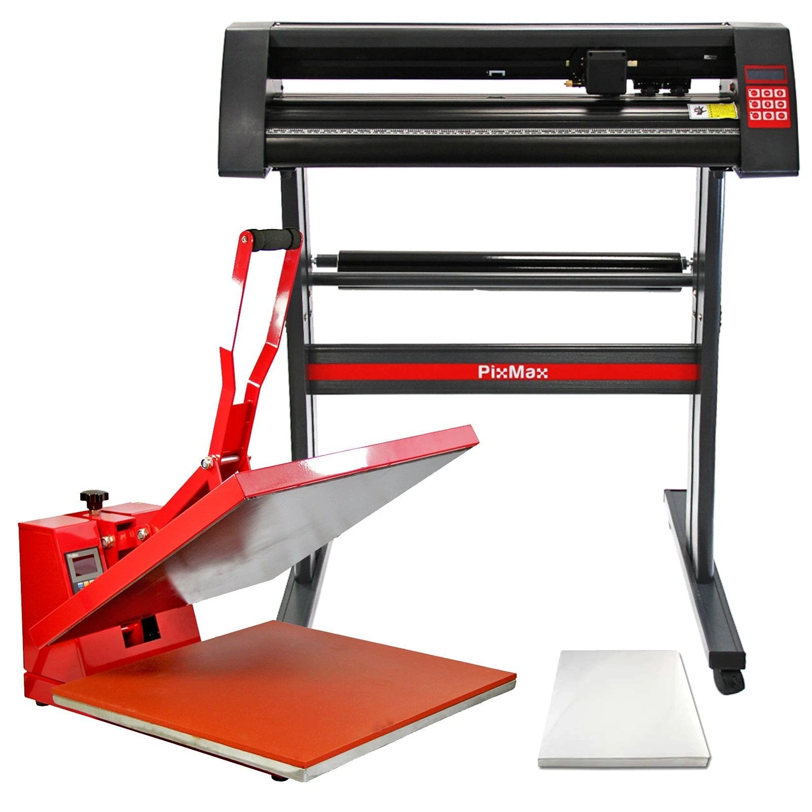Monster Shop PixMax 50cm Clam Heat Press, Vinyl Cutter -