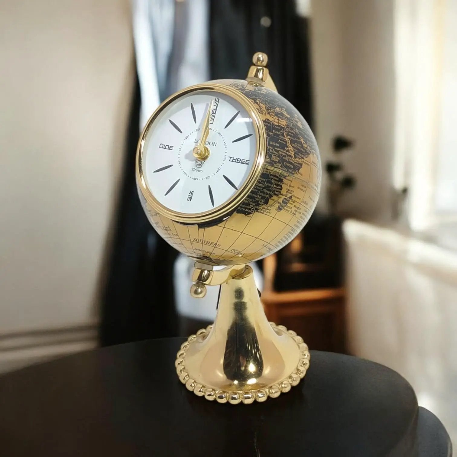 MSL TABLE CLOCK GLOBE DESIGN - Clock