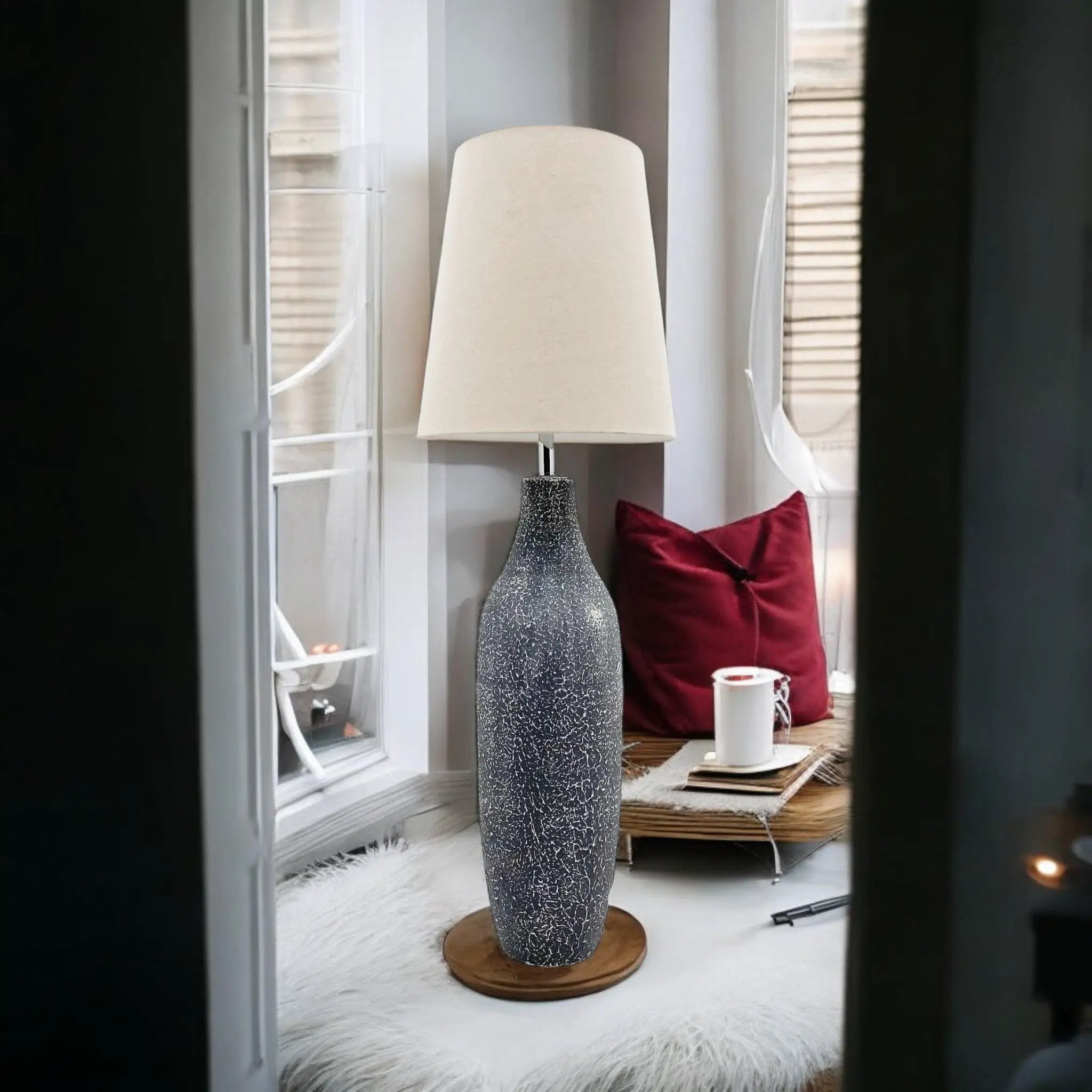 MSL 101CM TRADITIONAL SLIM TABLE LAMP - Lamp