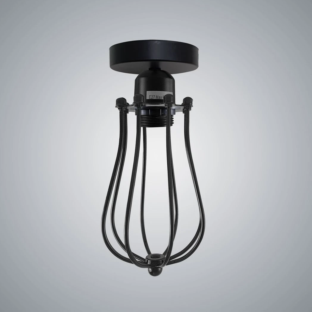 Un-branded Vintage Ceiling Light Geometric Balloon Cage - Ceiling Lights