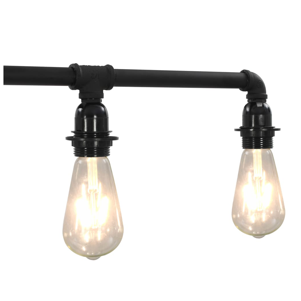 vidaXL VidaXL Ceiling Lamp FiveBulb E27 Steampunk Home - Ceiling Lights
