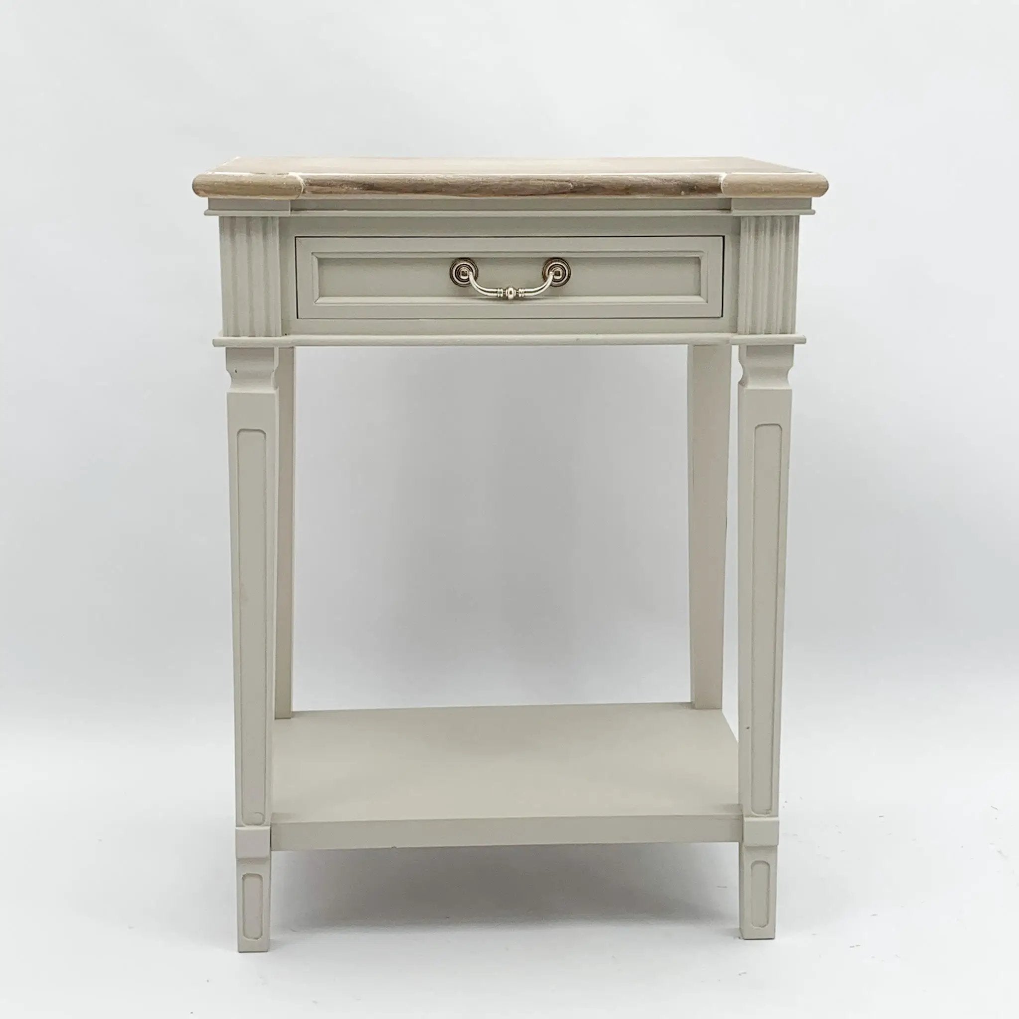 MSL 78CM WOODEN 1 DRAWER SIDE TABLE - Console Table