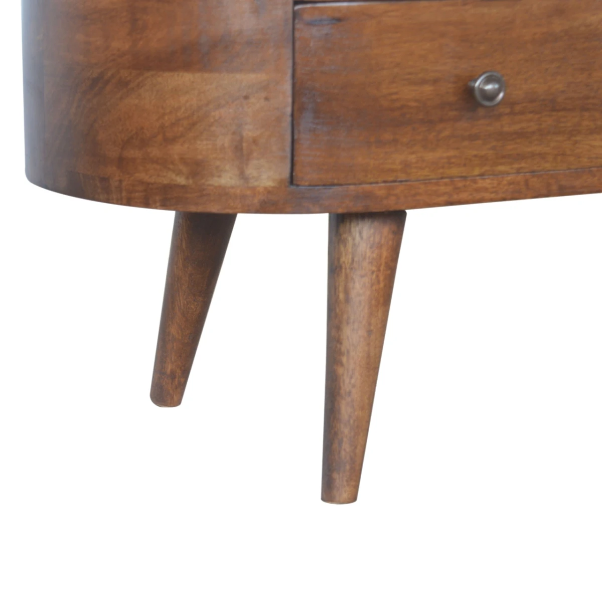 Artisan Furniture Artisan Entertainment Unit Solid Mango Wood Rounded Edges - TV Unit