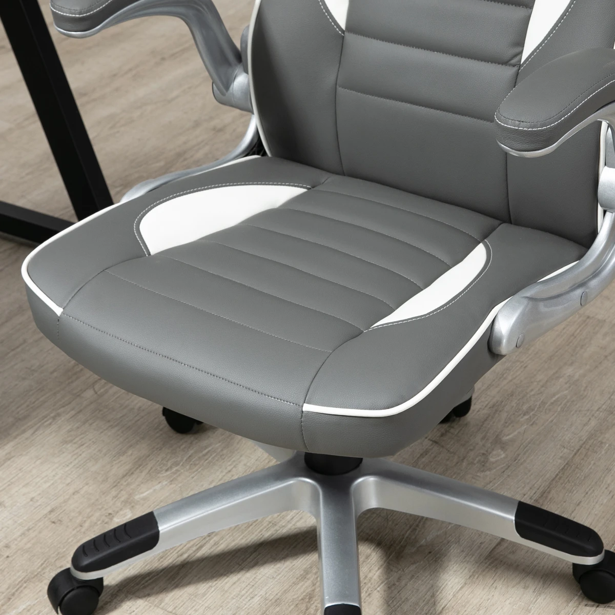 Vinsetto Elite Racing Chair 112-122cm Adjustable Flip Armrests Gamers - Office Chair