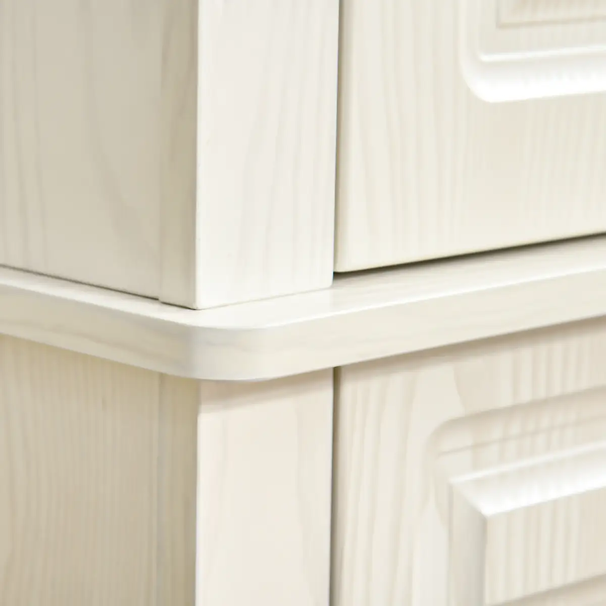 HOMCOM HOMCOM 180cm Kitchen Pantry Storage Cabinet Server Food Organizer, White - Display Cabinet