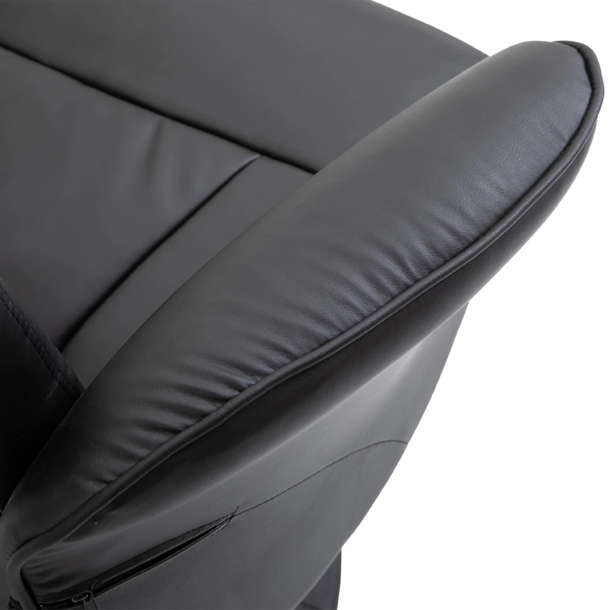 Premium Reclining Armchair Full-Size with 360 Swivel Ottoman for Home and Office by Unbranded