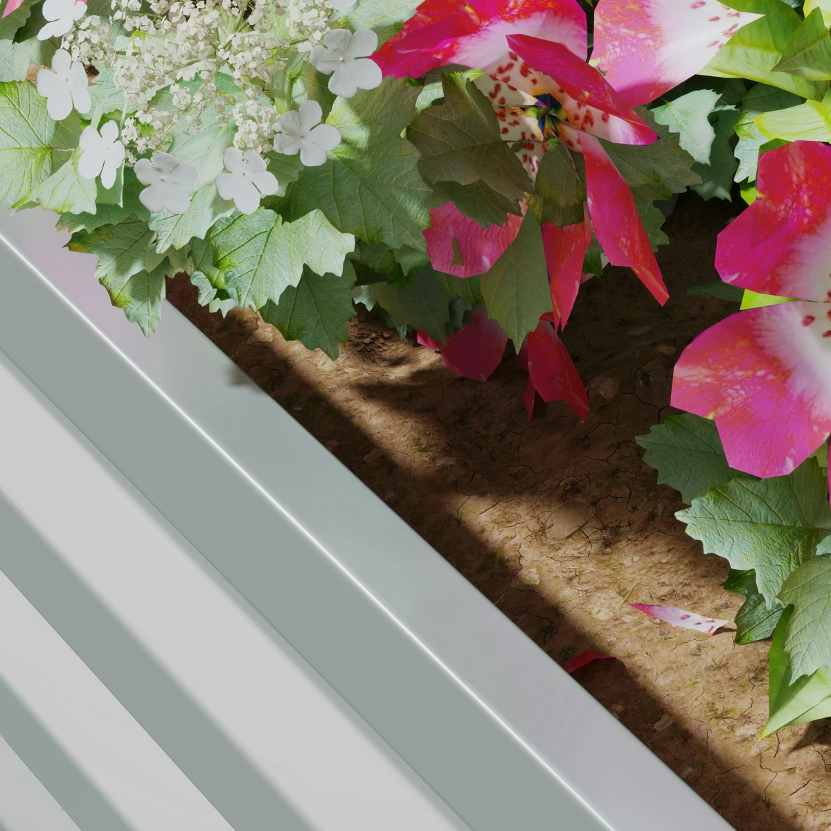 Outsunny Raised Garden Bed Two Pack Galvanised Steel Patio by Outsunny