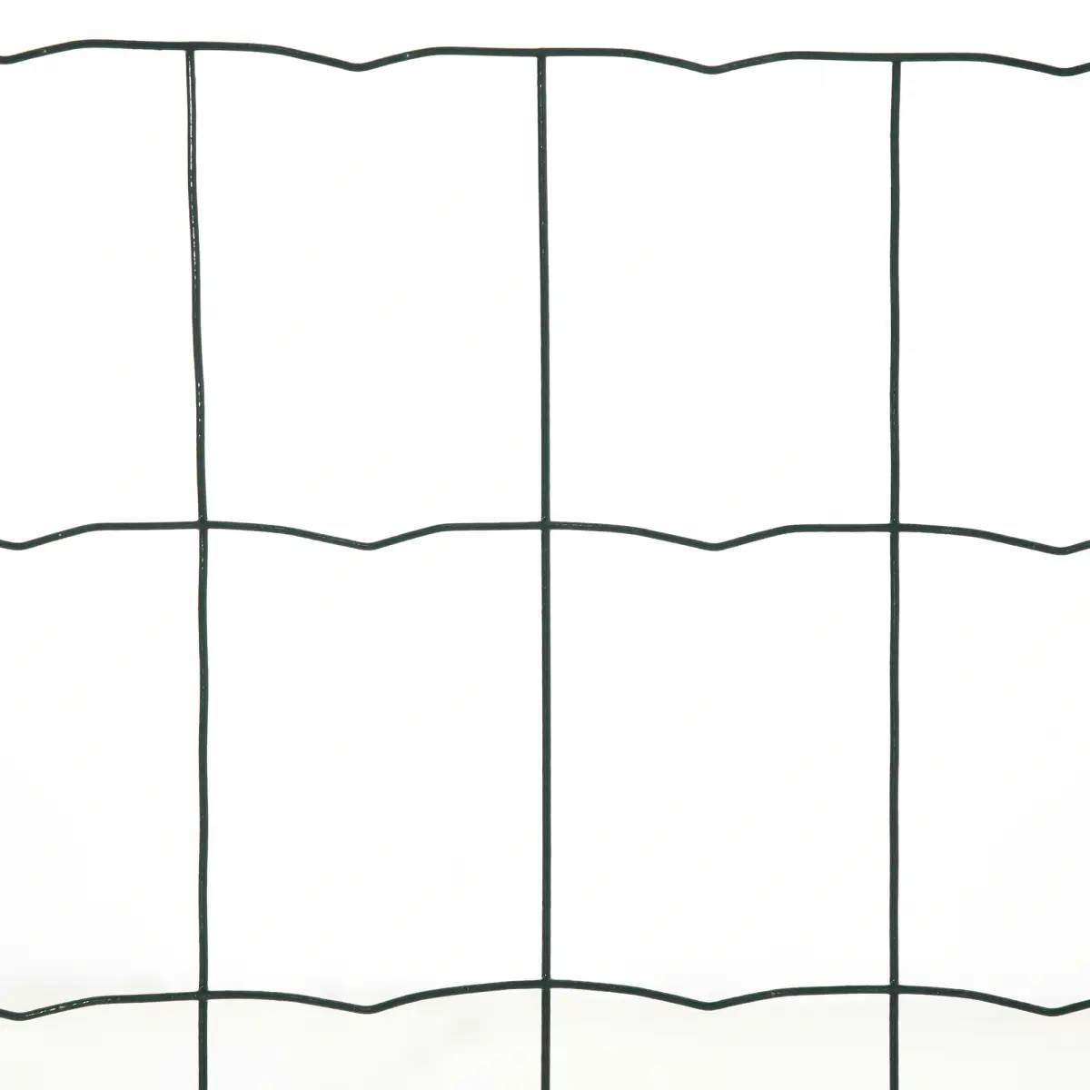 Pawhut 61cm x 1000cm Chicken Wire Mesh, Foldable PVC Coated Fences, for Garden, Green - Chicken Coop