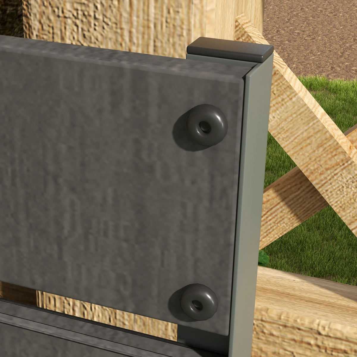Outsunny Outsunny Raised Garden Bed Tall with Trellis For Gardeners - Planters