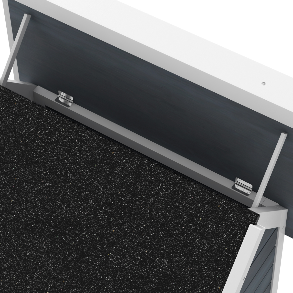 Outdoor Cat House For Feral Cats With Openable Asphalt Roof By PawHut Grey Weatherproof Wood Frame