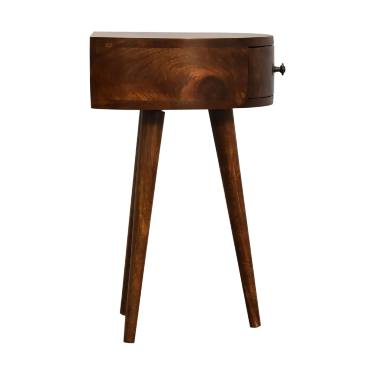 Artisan Bedside Chestnut SemiCircle Mango Bedroom by Artisan Furniture