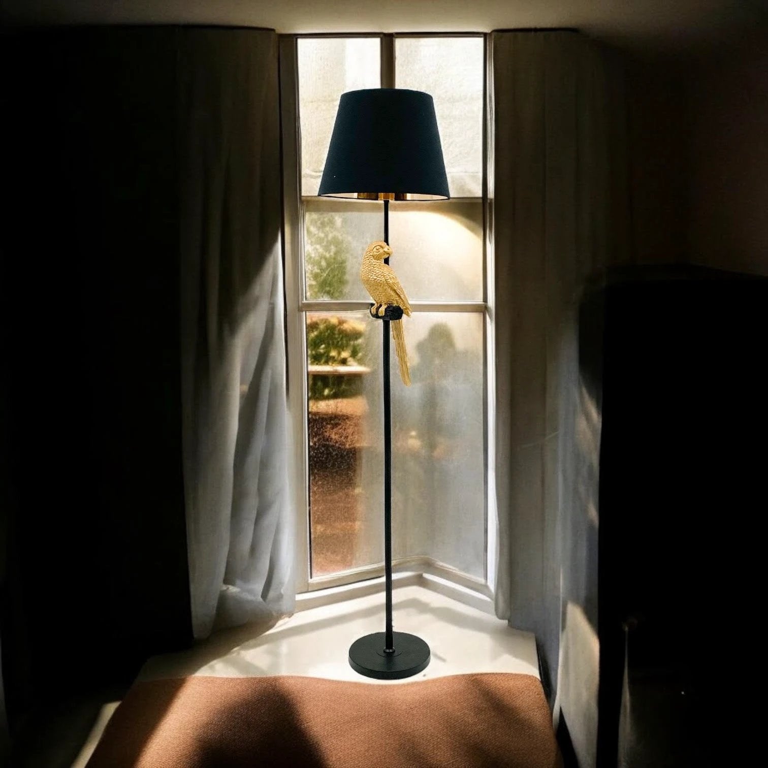 MSL Elite Floor Lamp 164 By 37 By 37 Cm Parrot Decor - Lamp