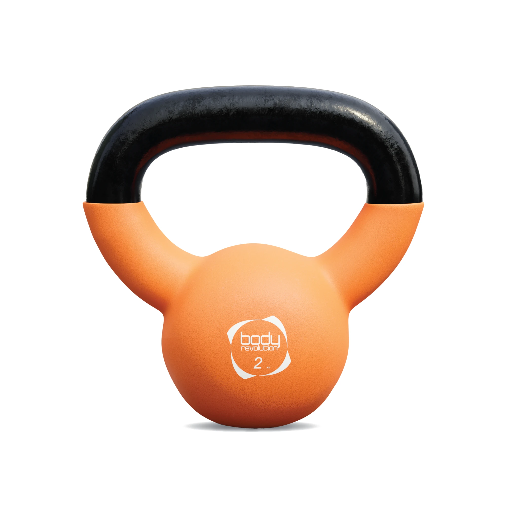 Monster Shop Body Revolution 2kg Neoprene Kettlebells -