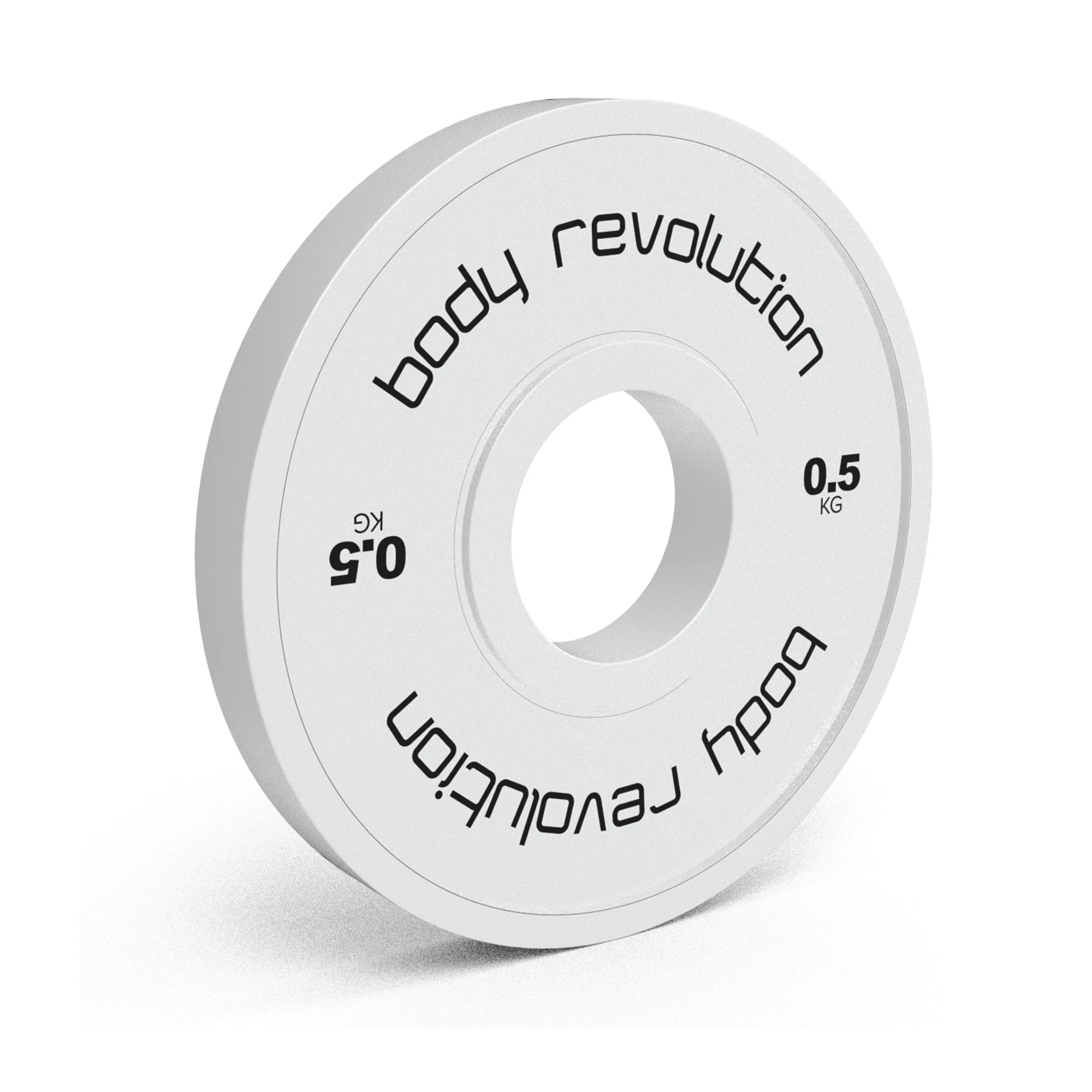 2 x 0.5kg Fractional Bumper Plates by Monster Shop