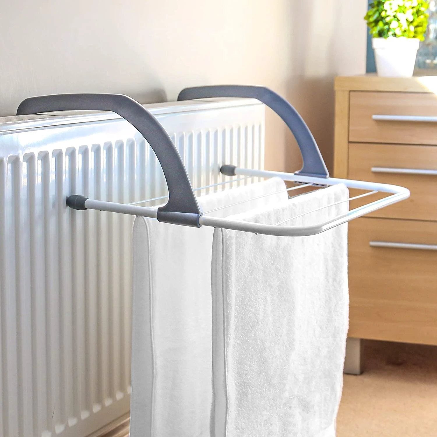 Sturdy Radiator Airer 5 Arm Adjustable Laundry - Radiator