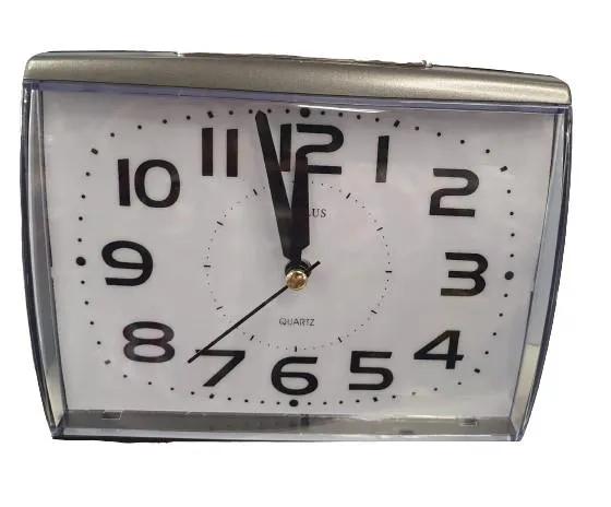 Amplus Amplus Large Numbers Dial With Silent Sweep Light Snooze Graphite Alarm Clock PT175G - Clock